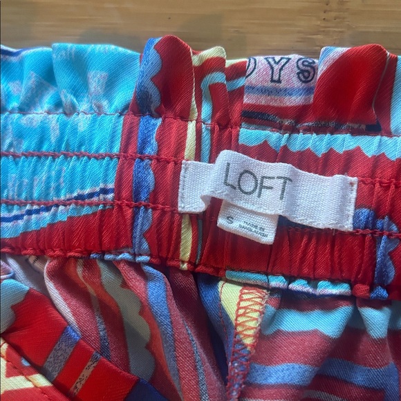 LOFT Patterned Pants - Picture 2 of 4